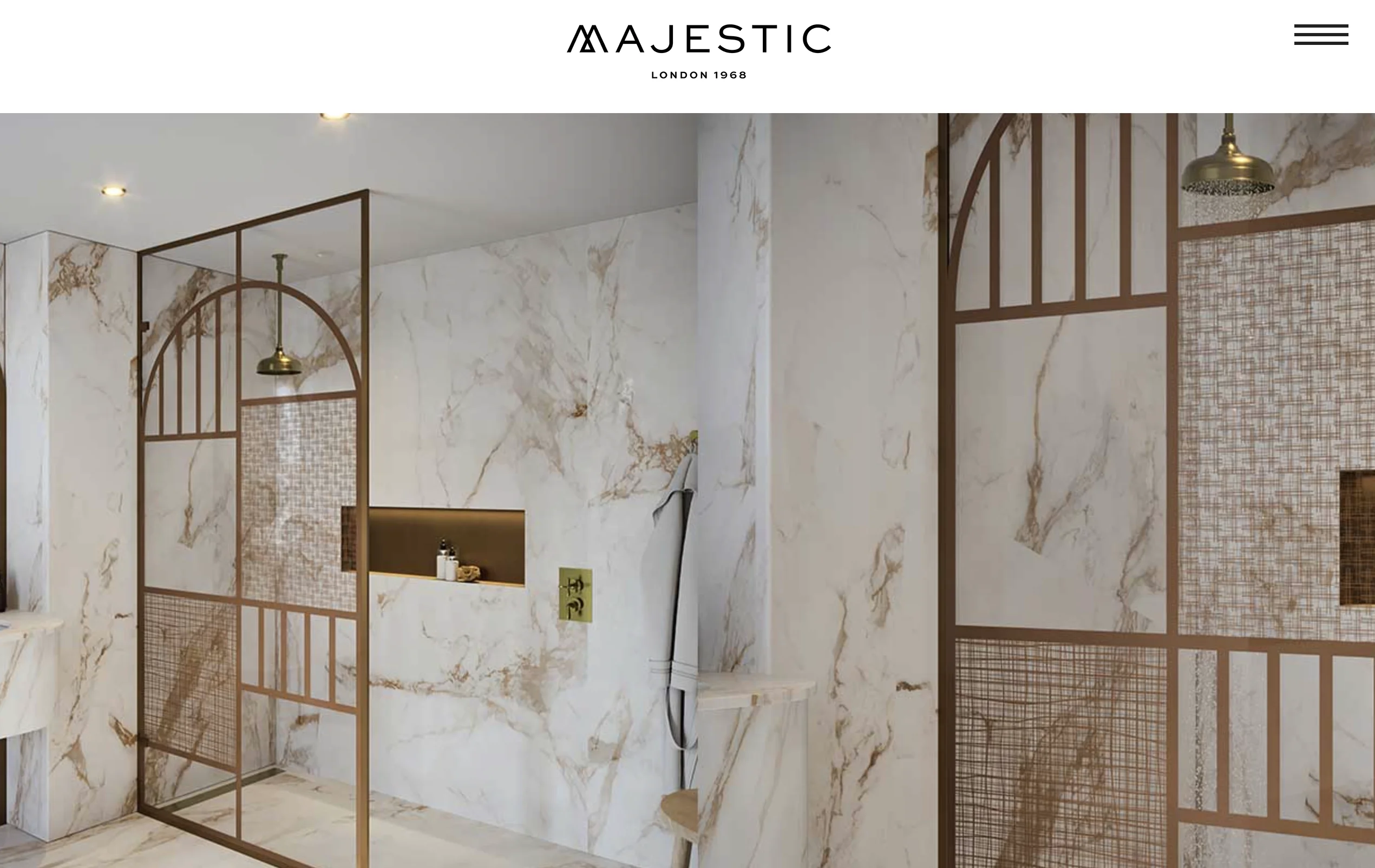 Majestic website screenshot